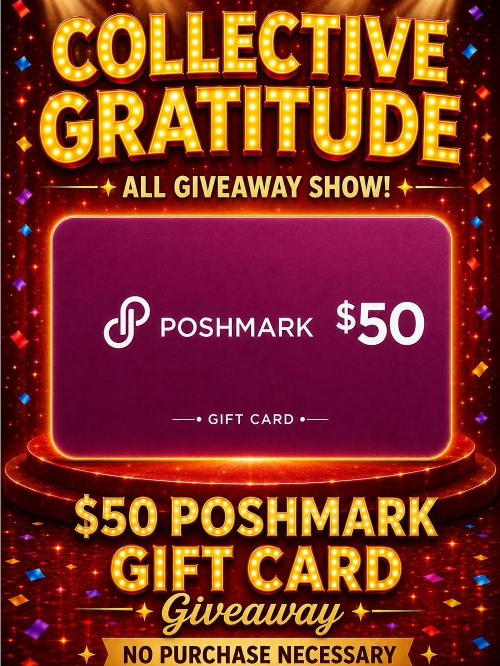 $50 gift card Givy
